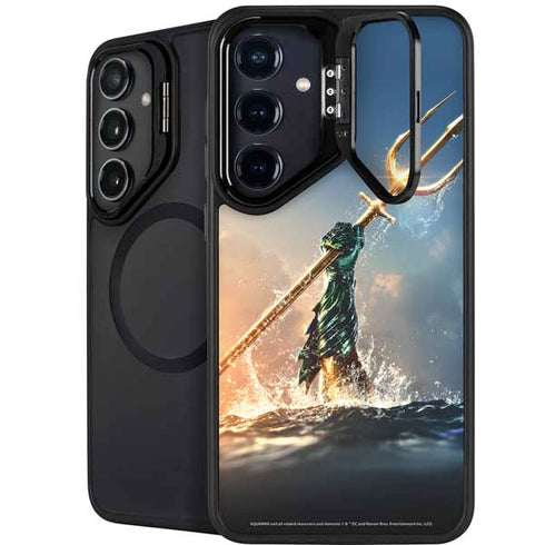 DC Comics Aquaman Movie Poster Trident Galaxy S24 Plus Kickstand Case